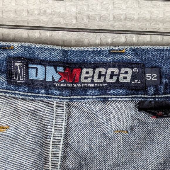 Mecca USA 52x29 Baggy Jeans Vintage Y2K Workwear Denim Carpenter Pants Hong Kong - Picture 4 of 6